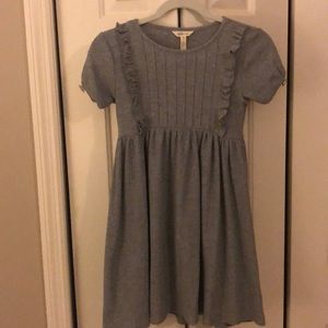 Matilda Jane Grey Ribbed Cotton Dress